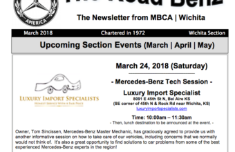Wichita Section The Newsletter from MBCA
